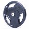 Обрезиненный диск LIVEPRO Premium Rubber 10 кг, черный