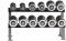 Стойкa для 6 пар гантелей HAMPTON 2T-SDL-6