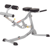 Гиперэкстензия и римский стул HOIST HF-5664 (матовый черный/черный)