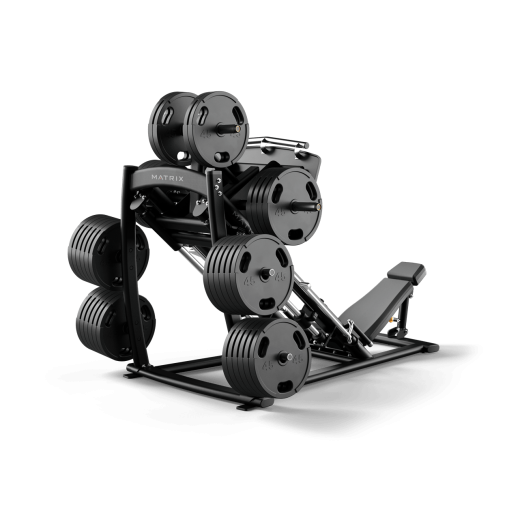 Наклонный жим ногами MATRIX Magnum MG-PL70 Тренажер нагружаемый дисками