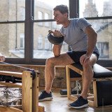 NOHrD Swing Turm Набор гантелей с подставкой, материал: ясень, общий вес: 26 кг
