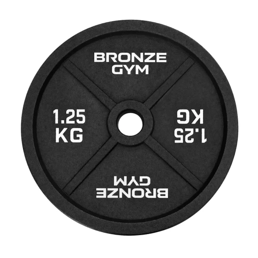Диск олимпийский BRONZE GYM чугунный 1,25 кг окрашенный 51 мм.