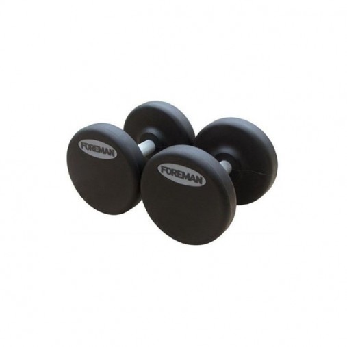 Гантели фиксированные обрезиненные FOREMAN FM/ARD-12KG, пара Гантели фиксированные обрезиненные FOREMAN FM/ARD-12KG, пара