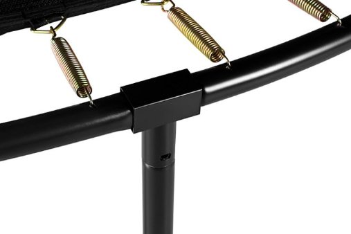 Батут Hasttings Air Game Basketball 15FT (4,6 м) синий с баскетбольным кольцом + внутренней сеткой и двухсторонним защитным матом (зеленый/синий)