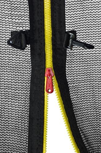 Батут Hasttings Air Game Basketball 15FT (4,6 м) синий с баскетбольным кольцом + внутренней сеткой и двухсторонним защитным матом (зеленый/синий)