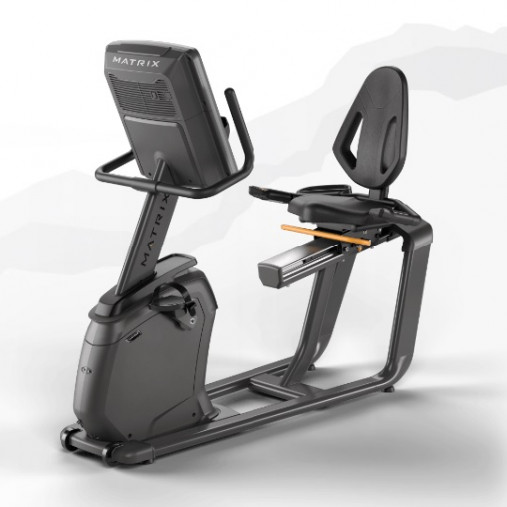 Горизонтальный велотренажер Matrix Lifestyle. Консоль Premium LED