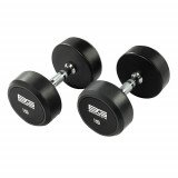 Гантель обрезиненная 15 кг BRONZE GYM 