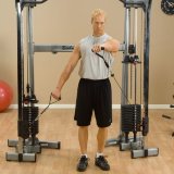 Тяга закрытая нейлоновая регулируемая c с алюминиевой рукояткой Body-Solid NB59a