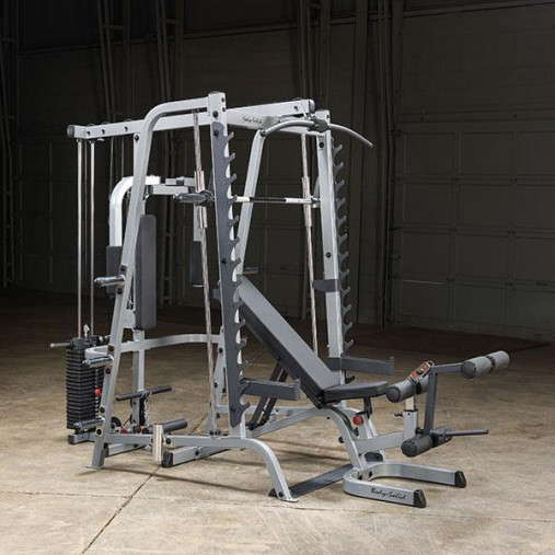 Body-Solid GS348BP4 Black Многофункциональный тренажер Машина Смита со стеком 90кг Body-Solid GS348BP4 Black Многофункциональный тренажер Машина Смита со стеком 90кг