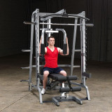 Body-Solid GS348BP4 Black Многофункциональный тренажер Машина Смита со стеком 90кг