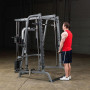 Body-Solid GS348BP4 Black Многофункциональный тренажер Машина Смита со стеком 90кг