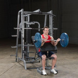 Body-Solid GS348BP4 Black Многофункциональный тренажер Машина Смита со стеком 90кг