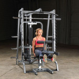 Body-Solid GS348BP4 Black Многофункциональный тренажер Машина Смита со стеком 90кг