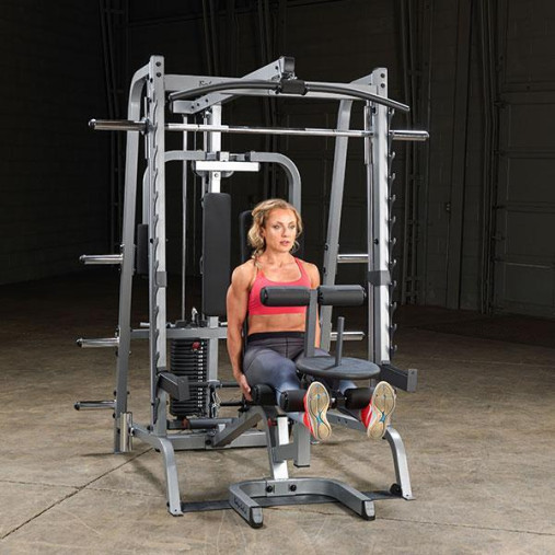 Body-Solid GS348BP4 Black Многофункциональный тренажер Машина Смита со стеком 90кг Body-Solid GS348BP4 Black Многофункциональный тренажер Машина Смита со стеком 90кг
