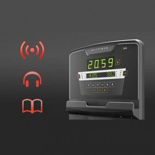 Вертикальный велотренажер Matrix Endurance. Консоль LED Вертикальный велотренажер Matrix Endurance. Консоль LED