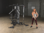 Силовой центр мультистанция Body-Solid G2B со стеком 73 кг и опцией Multi-Hip для проработки бедер, голеней и ягодиц