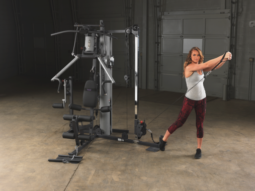 Силовой центр мультистанция Body-Solid G2B со стеком 73 кг и опцией Multi-Hip для проработки бедер, голеней и ягодиц