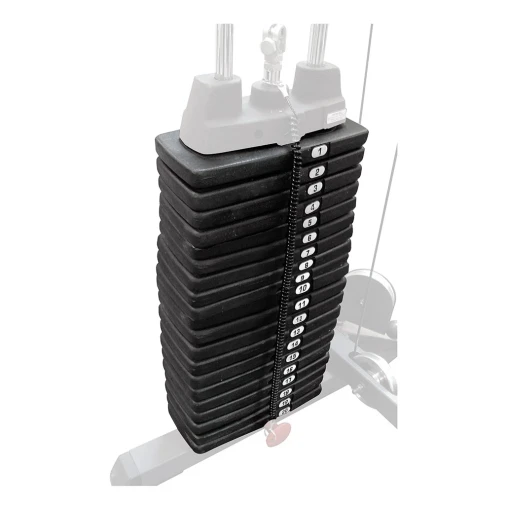 Весовой стек 90 кг Body-Solid SP200. Опция для Машины Смита GS348B Весовой стек 90 кг Body-Solid SP200. Опция для Машины Смита GS348B