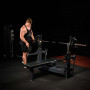 Скамья-стойка домкратная для жима лежа со страховочными упорами DHZ Olimpic Bench A-3146